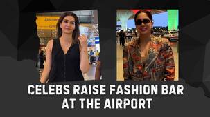 Celebs Airport Look: Sharvari Wagh and Kriti Sanon slay their travel style [Watch Video]