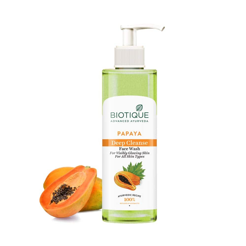 Biotique Papaya Deep Cleanse Face Wash