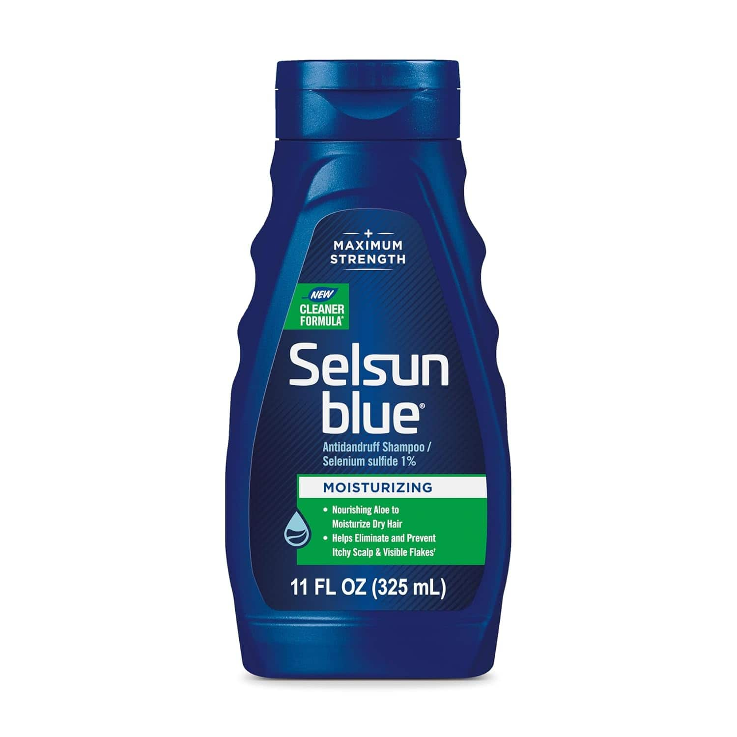 Selsun Blue Medicated Moisturizing Dandruff Shampoo 