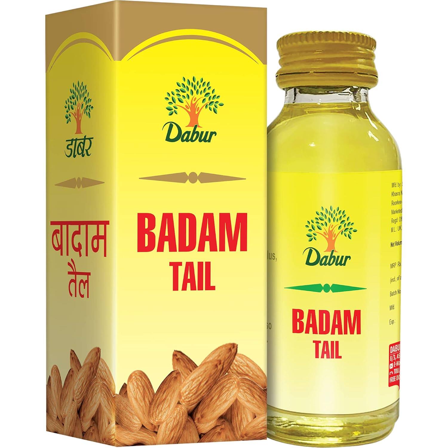 Dabur Badam Tail - 100ml | Sweet Almond Oil