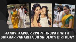 Sridevi's Birth Anniversary: Janhvi Kapoor continues tradition, seeks blessings at Tirupati with Shikhar Pahariya