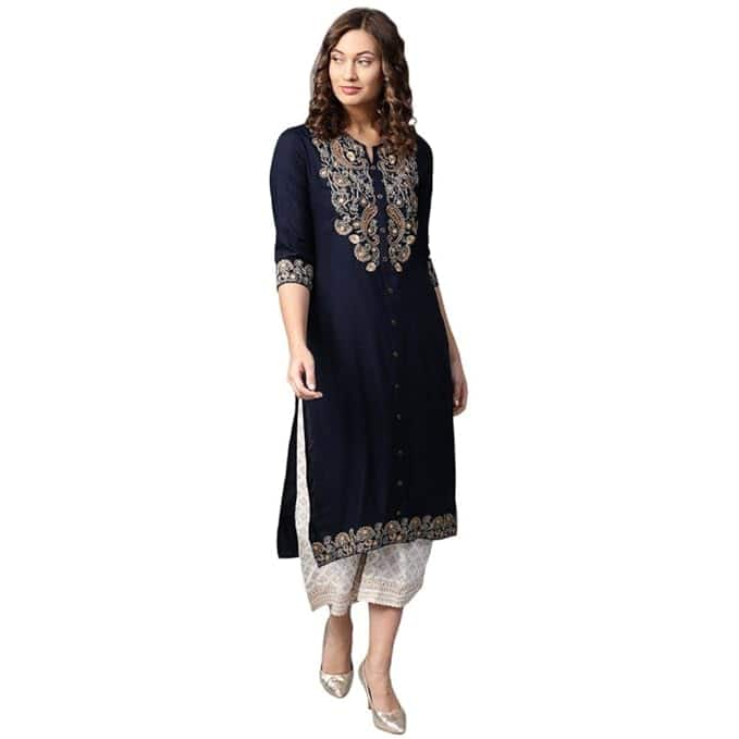  Anubhutee Rayon Women's Salwarsuitset