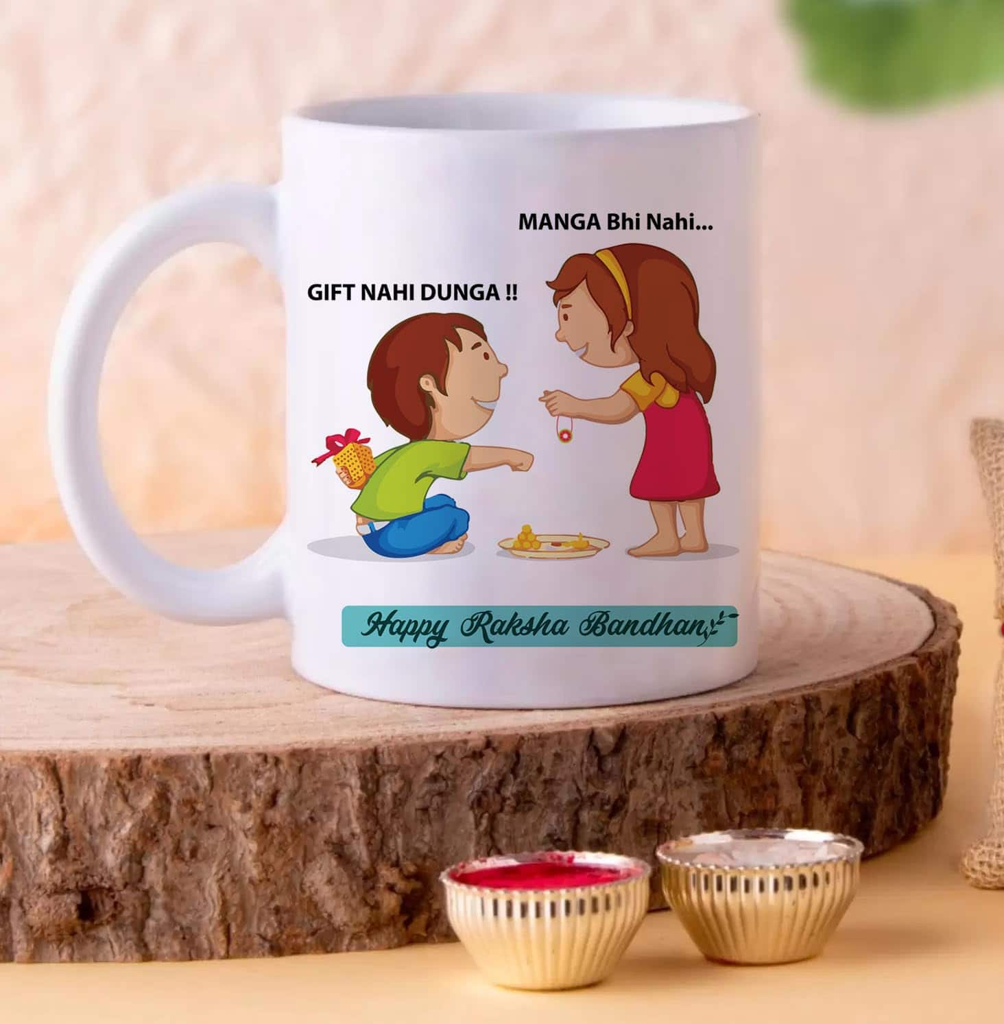 The Purple Tree Rakshabandhan Rakhi Gift Mug