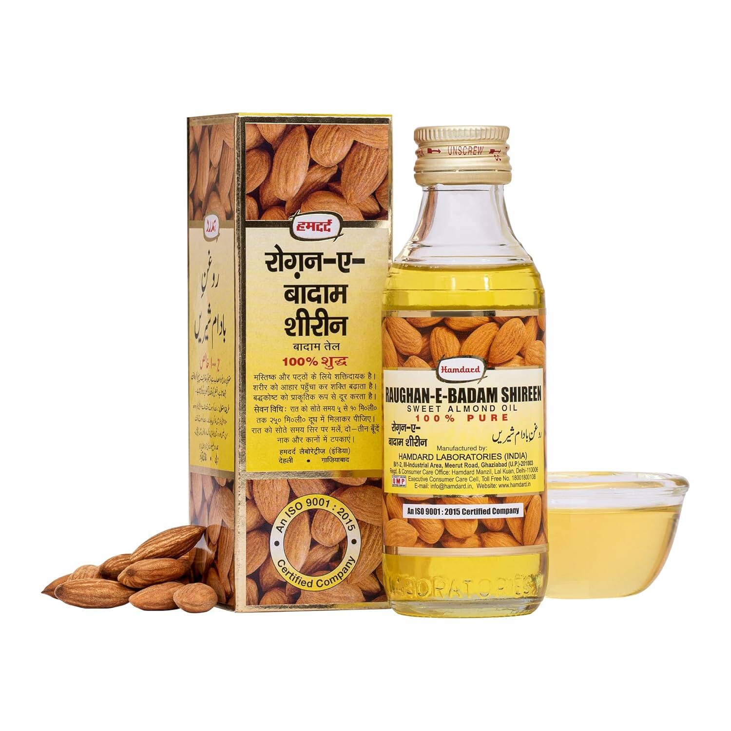 Hamdard RAUGHAN-E-BADAM SHIREEN Sweet Almond Oil