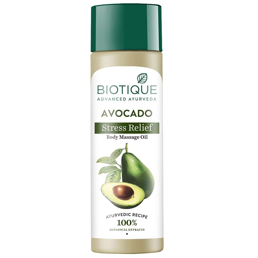 Biotique Stress Relief Body Massage Oil 