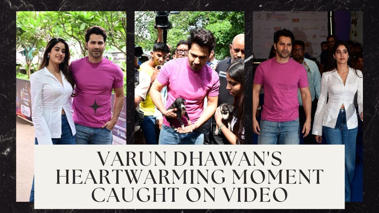 Varun Dhawan shows concern for a street puppy, actor’s heartwarming video will melt your heart