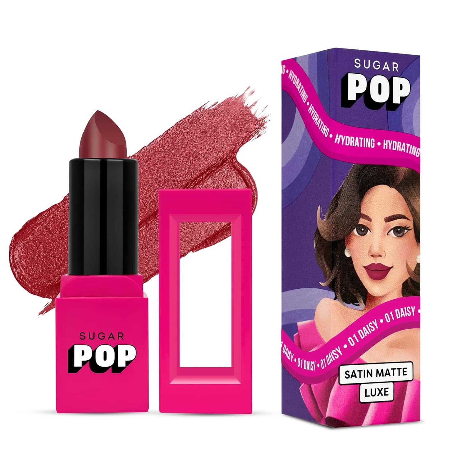 SUGAR POP Satin Matte Luxe Lipstick