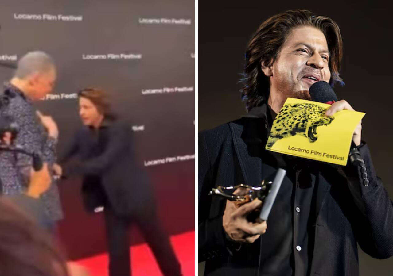 Shah Rukh Khan pushes old man at Locarno Film Festival? Video leaves internet shocked and divided [Watch]