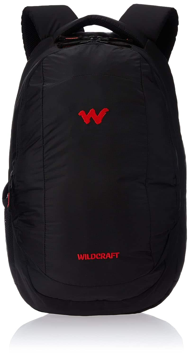 Wildcraft 44 cms Polyester Black Laptop Bag