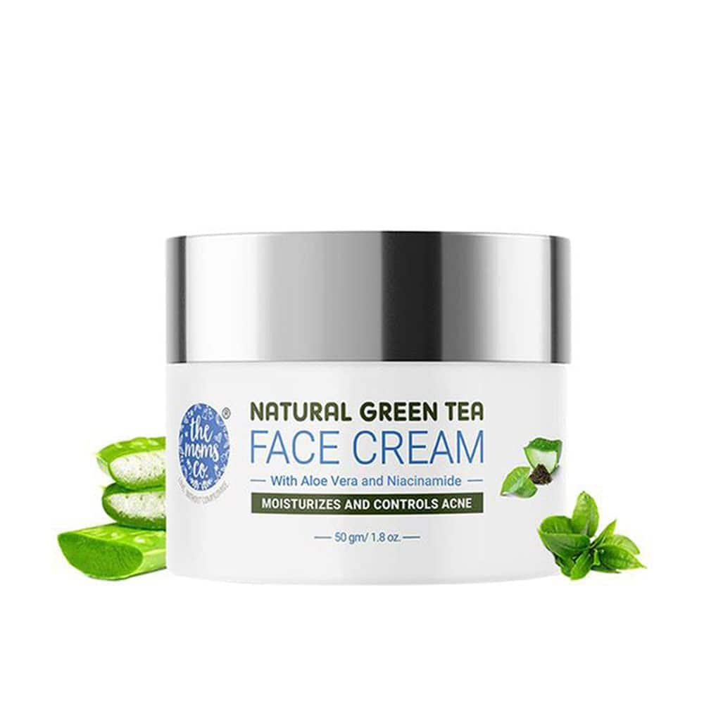 The Moms Co. Natural Green Tea Face Cream