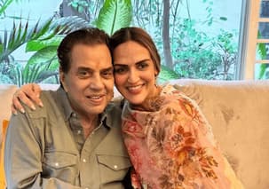 Esha Deol celebrates Raksha Bandhan with father Dharmendra; drops candid pic saying 'You mean the world to me'