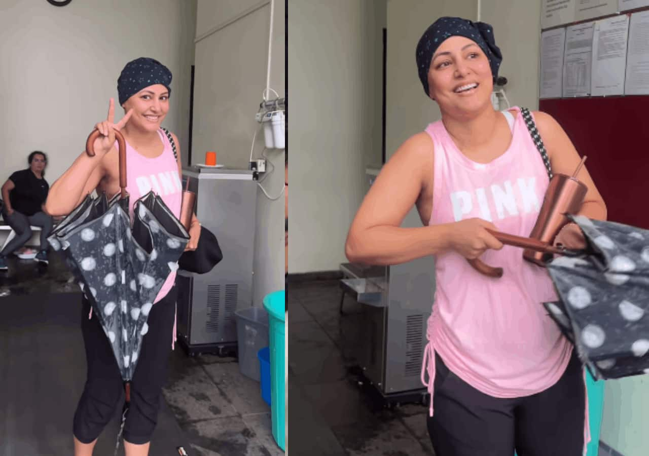 Hina Khan makes yet another motivating post over fitness amid Chemotherapy treatment; reveals losing control of legs [WATCH]