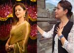 Rubina Dilaik gets trolled as she visits Shiv Temple; fans question her for wearing black and praying without 'pallu'