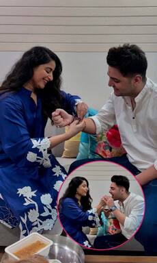 ऐश्वर्या शर्मा ने ऑनस्क्रीन देवर को बांधी राखी, निकाली करोड़पति बनने की स्कीम