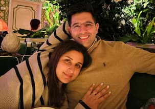 Parineeti Chopra reacts to Raghav Chadha's speech on movie piracy in Parliament