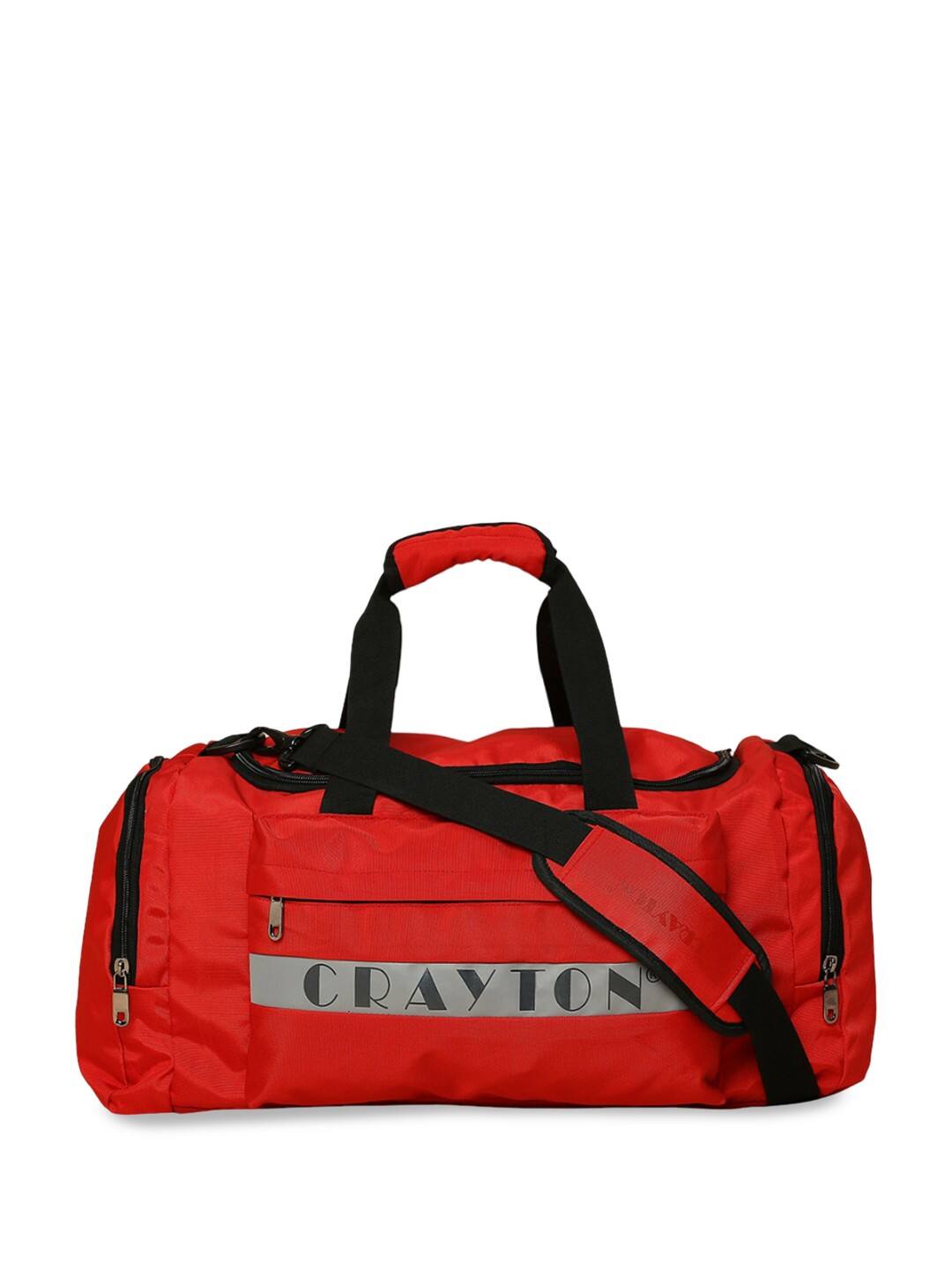 CRAYTON Unisex Typography Travel Duffel Bag