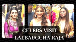 Isha Malviya, Jiya Shankar, and other celebs seek Lord Ganesha’s blessings at Lalbaugcha Raja [Video]