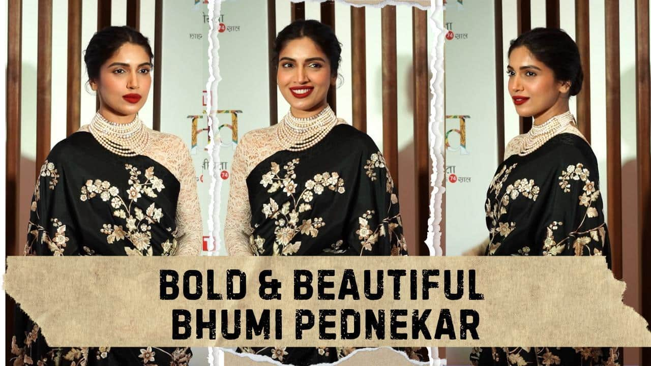 Bhumi Pednekar irradia elegancia con un impresionante atuendo tradicional; los internautas lo aman [Watch Video]