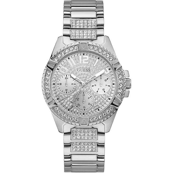 Guess Analog Silver Dial