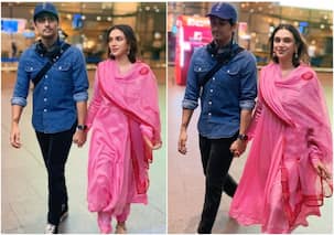 Aditi Rao Hydari और Siddharth शादी के बाद पहली बार हुए स्पॉट, सादगी पर मर मिटे फैंस