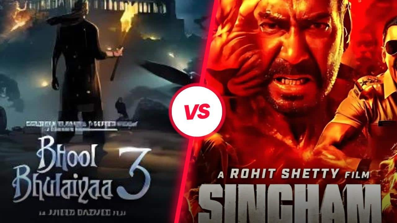 Bhool Bhulaiyaa 3 vs Singham Again, What’s the Audience Choice?