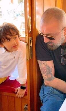 'पिता की कार्बन कॉपी', संजय दत्त के बेटे शाहरान को देख बोले फैंस