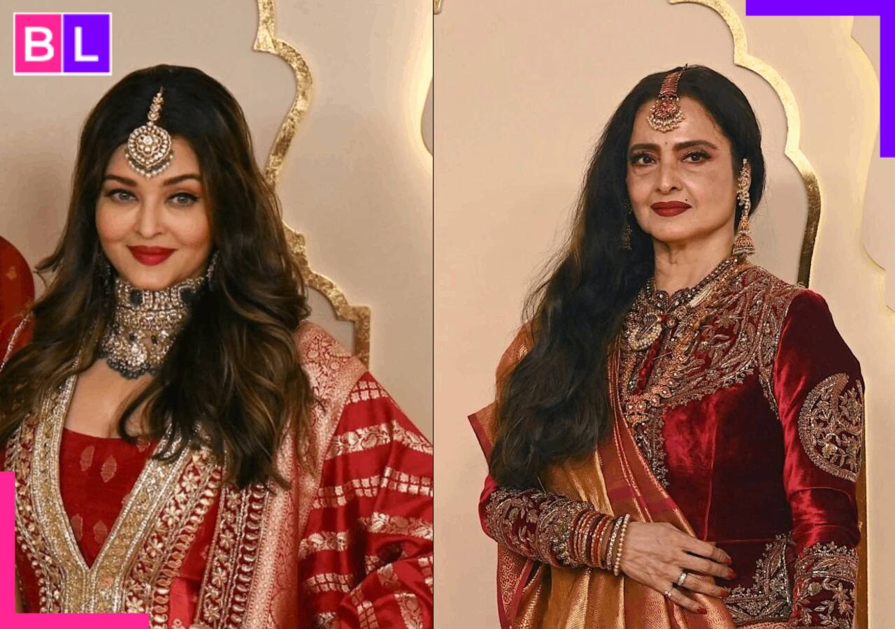 Rekha kisses Aishwarya Rai and Aaradhya Bachchan after meeting them, fan says 'Never seen Jaya...'