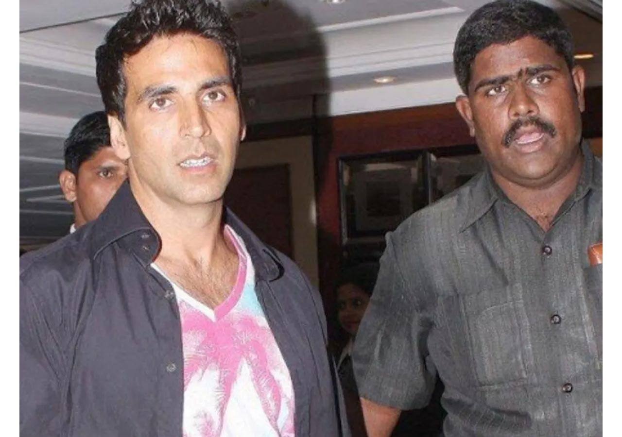 Akshay Kumar's bodyguard Shreysay Thele