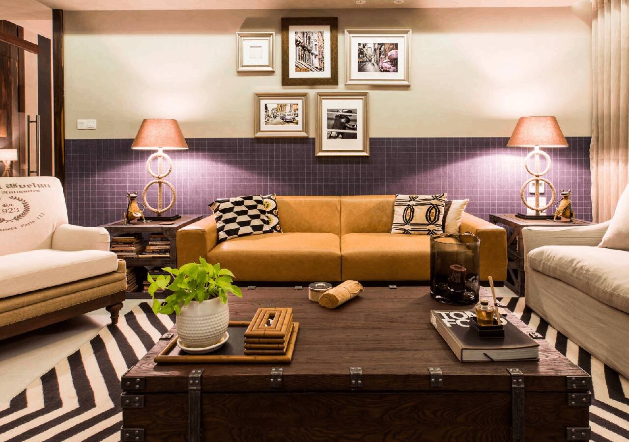 The gorgeous living room