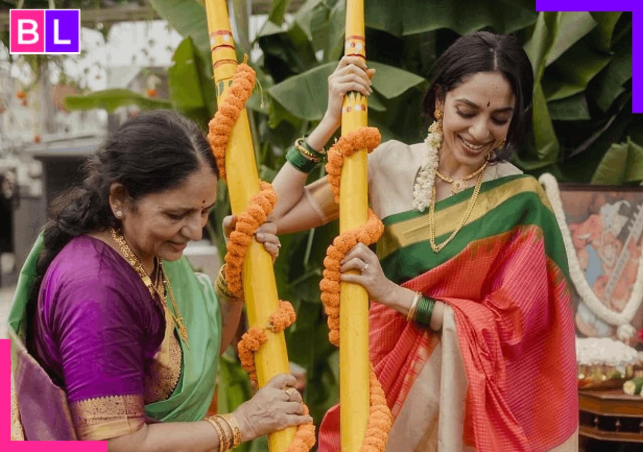 Naga Chaitanya, Sobhita Dhupila pre-wedding rituals begin, diva shares stunning pics from ceremony