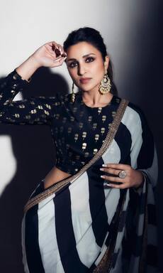 10 gorgeous Parineeti Chopra saree looks to dazzle you this Diwali