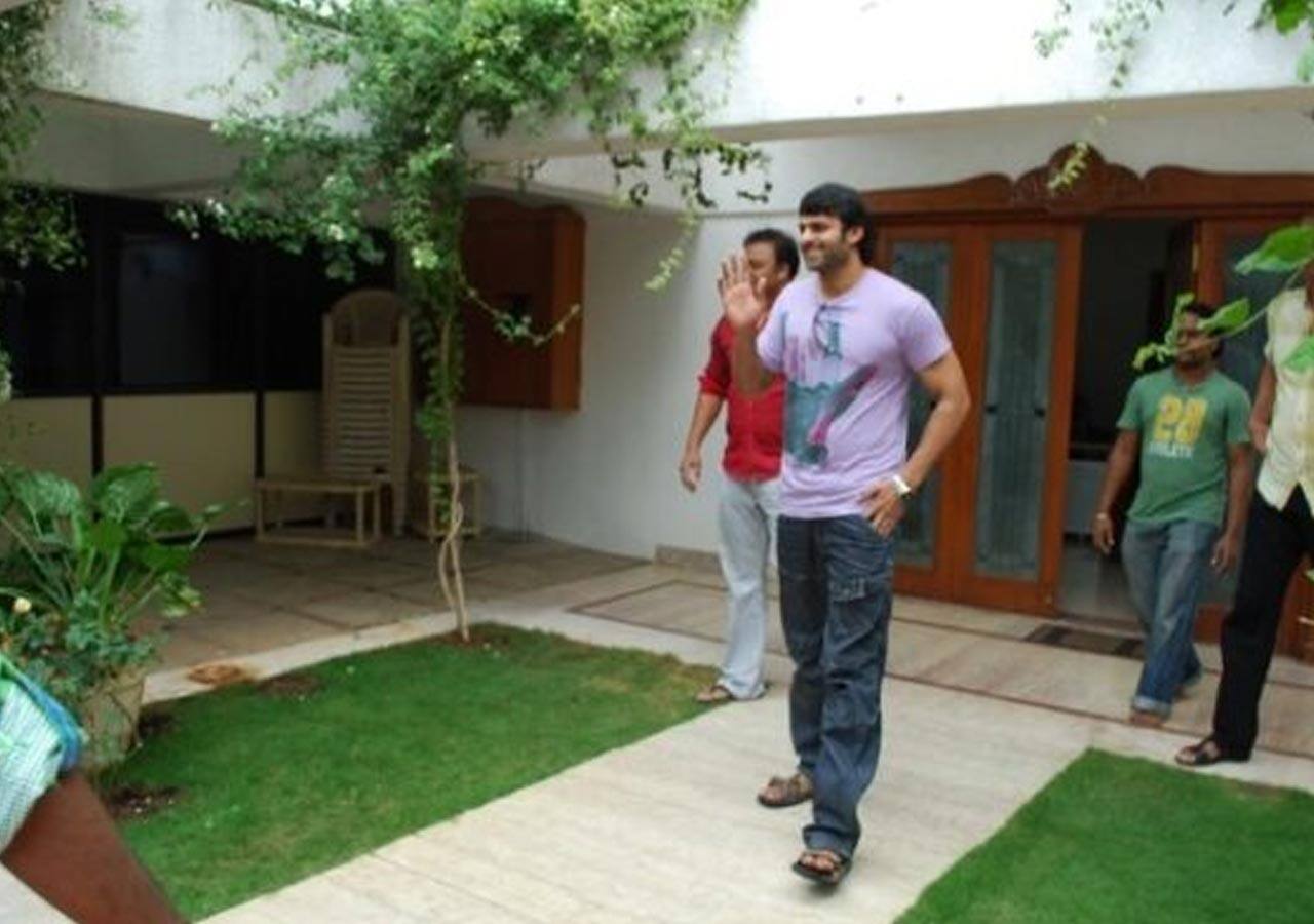 Prabhas' grand house