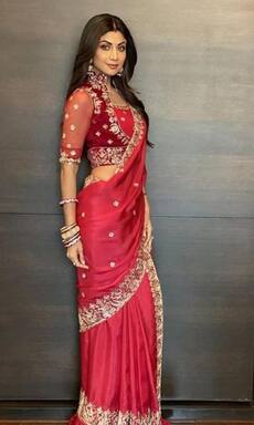 Top 10 saree looks inspired by Bollywood actresses for every new bride for Karwa Chauth