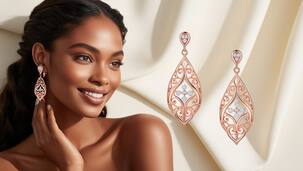 Beautiful Rose Gold Earrings to Add a Hint of Elegance