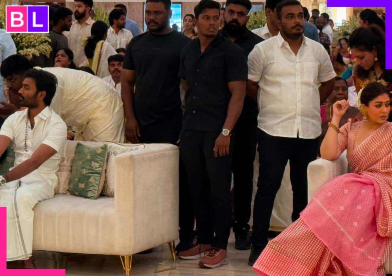 Nayanthara, Dhanush ignore each other as they attend a producer’s wedding amid Netflix documentary controversy