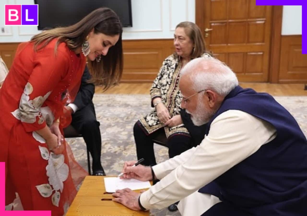 Kareena Kapoor gets a memorable gift for her sons Taimur and Jeh from PM Modi; Don’t miss the photo Kareena Kapoor gets a memorable gift for her sons Taimur and Jeh from PM Modi; Don’t miss the photo