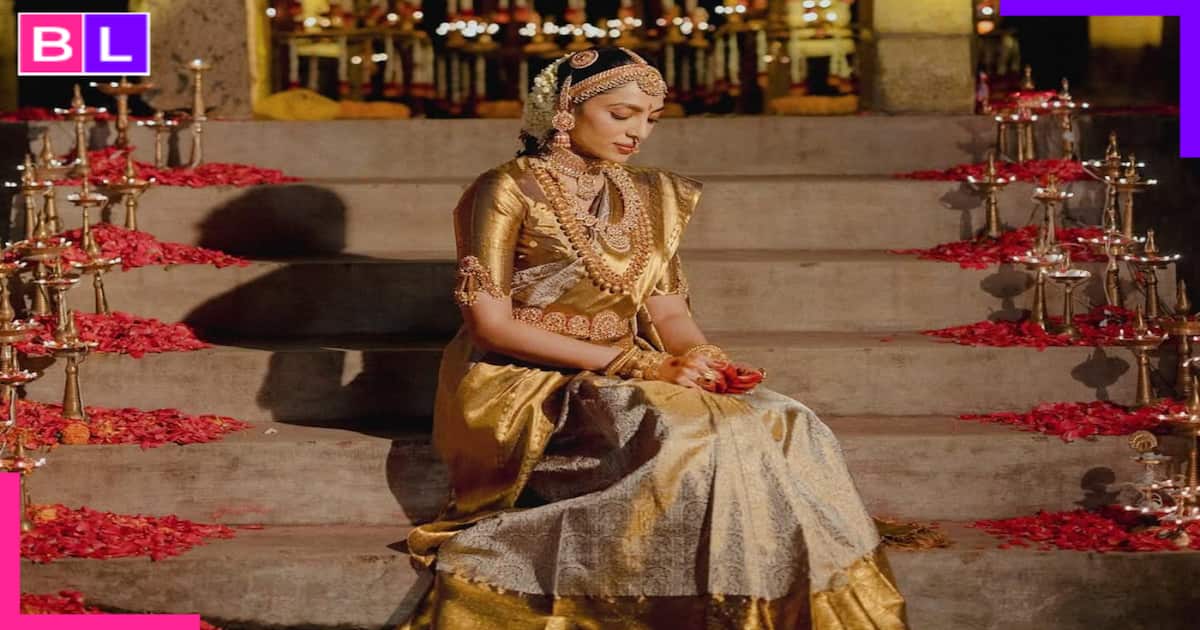 Sobhita Dhulipala looks beautiful in royal gold Kanjeevaram saree, depicts a true Telugu bride Sobhita Dhulipala looks beautiful in royal gold Kanjeevaram saree, depicts a true Telugu bride
