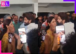 Allu Arjun arrest: Pushpa 2 actor kisses wife goodbye, asks police to let him finish breakfast [Watch]