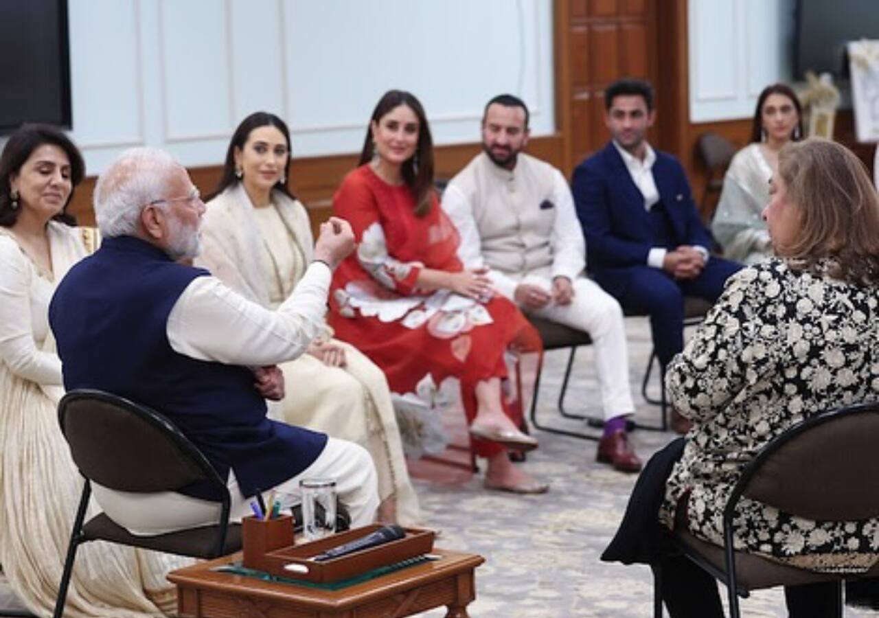 Kareena Kapoor Khan and others with PM Modi