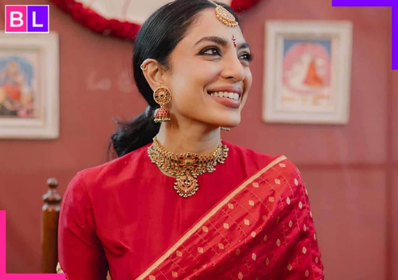 Naga Chaitanya's Wife-to-be Sobhita Dhulipala Looks Regal In Red Saree ...