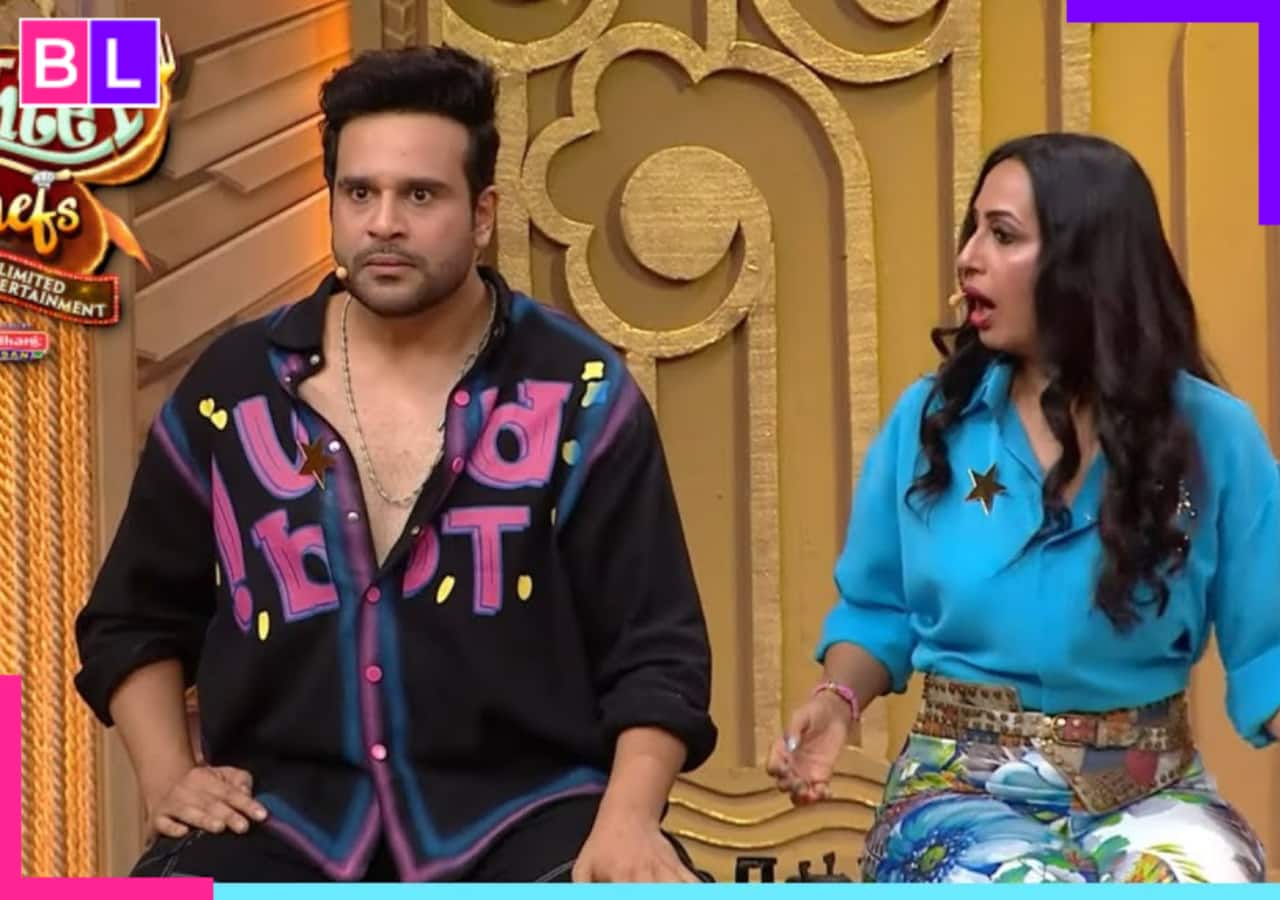Ankita Lokhande and Kashmera Shah look annoyed as Vicky Jain, Krushna Abhishek make wild remarks [watch viral video]