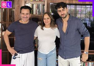 Saif Ali Khan and Ibrahim Ali Khan share a memorable moment after stabbing incident; fans react 'Which one is...'