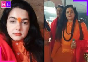 Mamta Kulkarni becomes a sadhvi, takes sanyaas at Mahakumbh [Watch viral video]