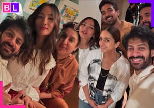 Bigg Boss 18 winner Karan Veer Mehra parties with Chum Darang, Farah Khan, Aditi Rao Hydari, Huma Qureshi, Siddharth; fans say 'Nai movie...'
