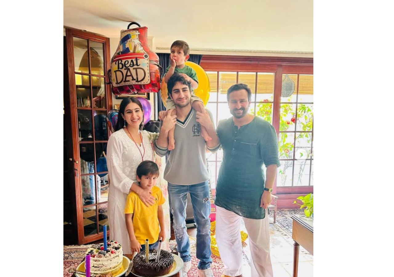 Saif Ali Khan, Ibrahim Ali Khan, Sara Ali Khan, Taimur, Jeh