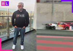 Ajith Kumar's high-speed car CRASH leaves fans shocked, concerned; watch viral video