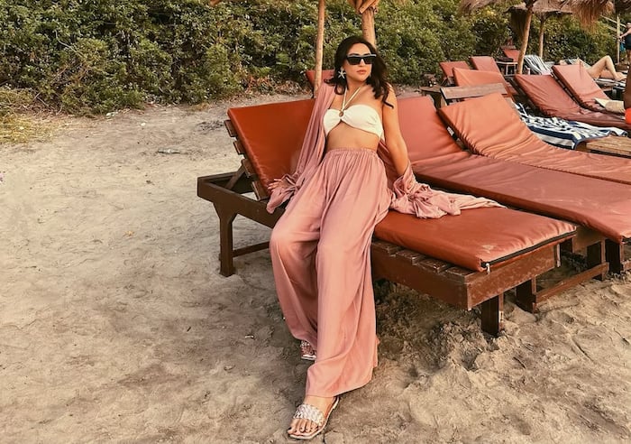 Krystle Dsouza beach photos