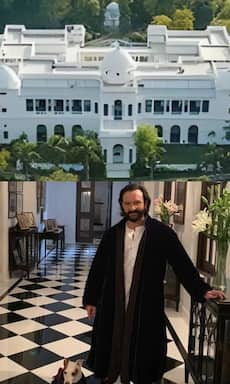 Inside Saif Ali Khan's Pataudi palace, a Rs 800-crore luxurious house; see pictures