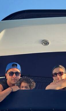 Alia Bhatt and Ranbir Kapoor welcome 2025 with daughter Raha and cosy sunset scenes