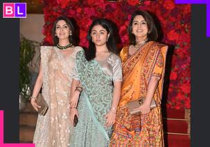 Riddhima Kapoor's daughter Samara Sahni’s push shocks Neetu Kapoor while posing at Aadar Jain’s wedding? Netizens react, 'Ghar m kalesh...'